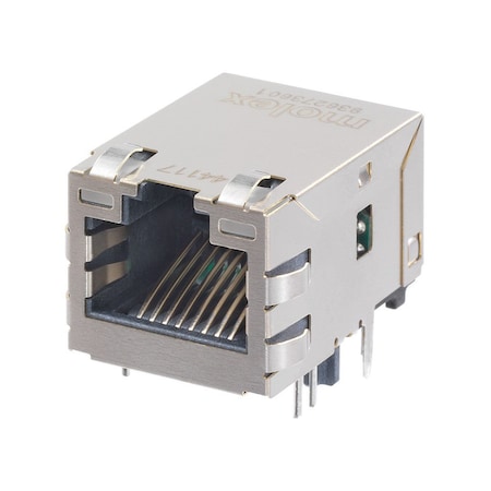 Molex Modular Connectors / Ethernet Connectors Mxmag Gig 8Core Rj45 Inv Led Grn/Grn 936273601